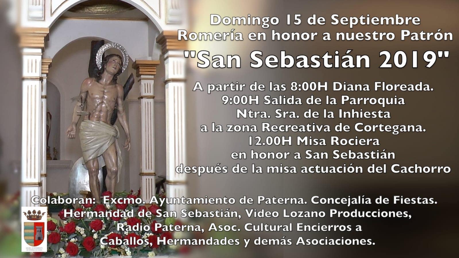 Romería de San Sebastián 2019 Paterna de Rivera